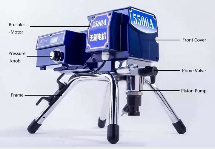1300W Paint Airless Sprayer Electric Domestic Paint Sprayer For Oil Painting