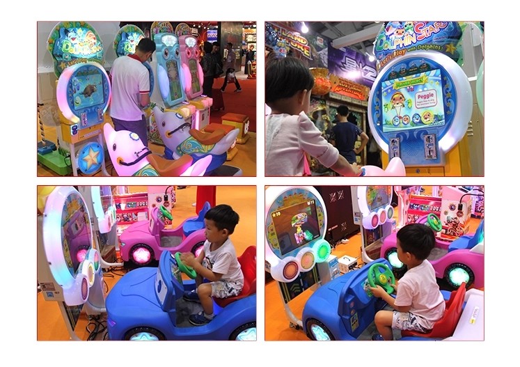 Coin Operated Electronic Kiddy Ride Machines For Entertainment Center