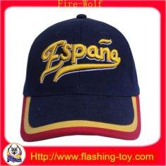 Logo flashing LED Cotton Cap, Embroidery Mens Hats HL-B5116