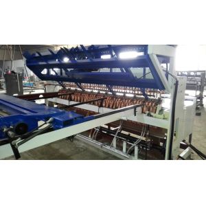 Durable Rebar Mesh Welding Machine , Fully Automatic Fence Panel Making Machine