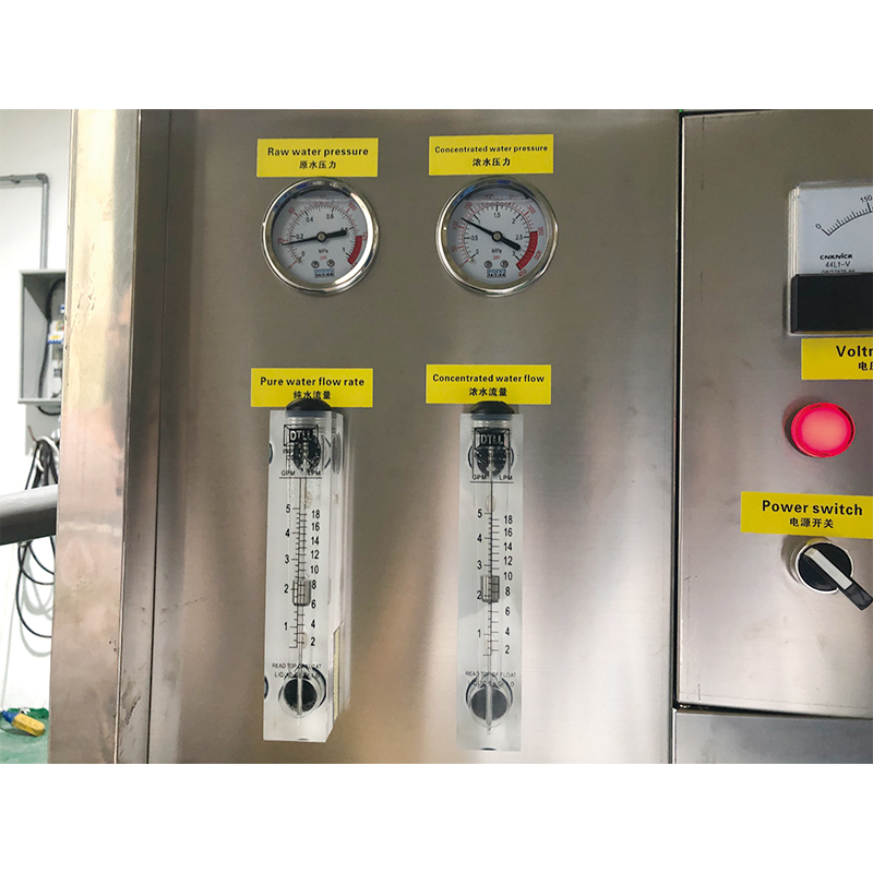 Stainless Steel 250L Reverse Osmosis System for Manufacturing Plant Water Treatment