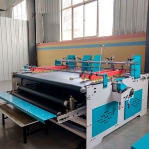 Double Head Semi Automatic Folder Gluer 2000x1100mm Max Box Size