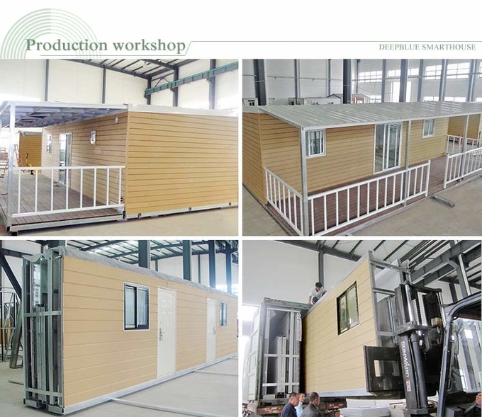 EU/AU Standard Light Steel Frame Mobile House Prefab Modern Mobile Homes