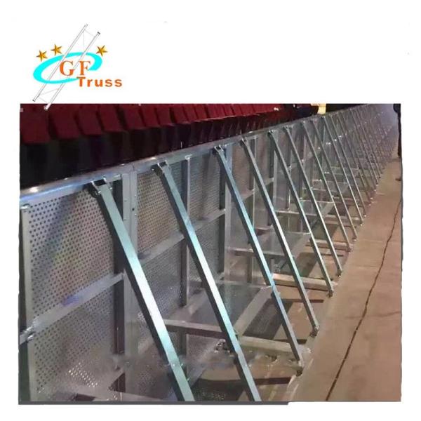 Aluminum gate traffic police Crowd Control Stage road Barrier for ConcertBest