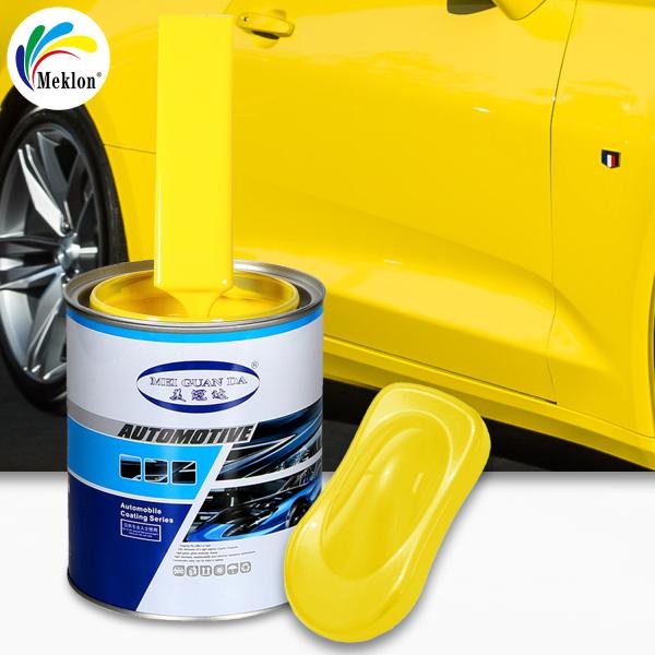Professional Wholesale Automotive Paint Yellow Car Auto Spray Ceramic Paint Car