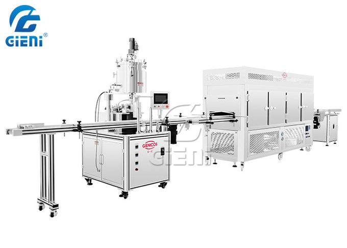 Multi Functions Liquid Foundation Cream Filling And Cooling Machine