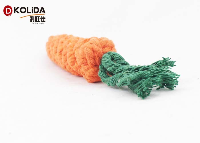 Boredom Puppy Chew Toy Orange Color For Small Pet Dental Teething