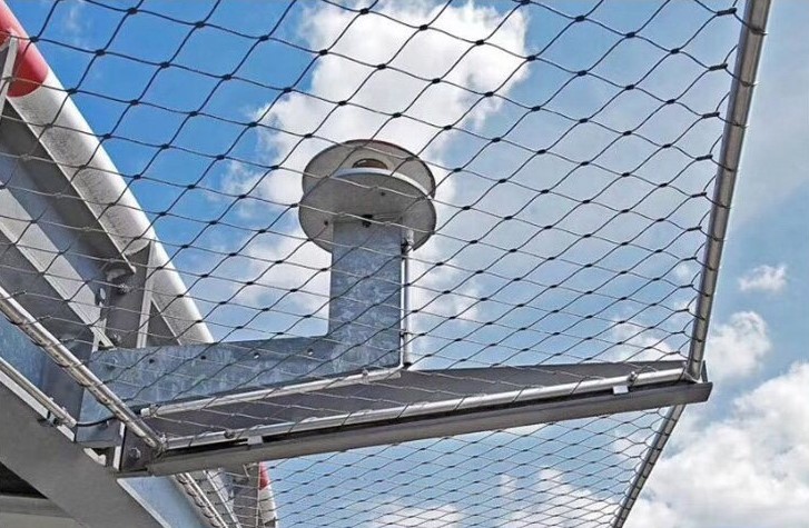 Enclosure Stainless Steel Cable Mesh 304 316 Wire Diameter 1mm-3mm