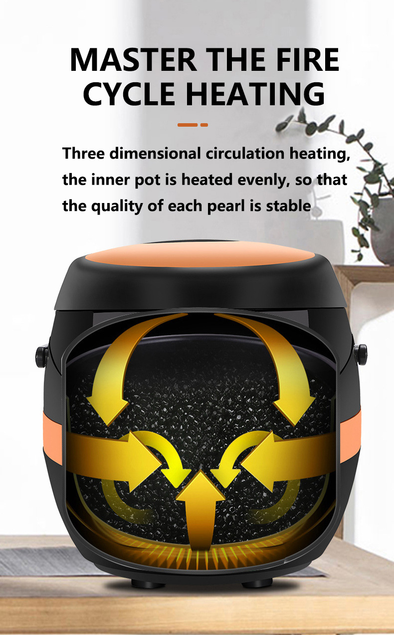 Commercial Electric Tapioca Pearl Balls Cooker for Tapioca/Jelly/Pudding/Sago/Taro/Beans