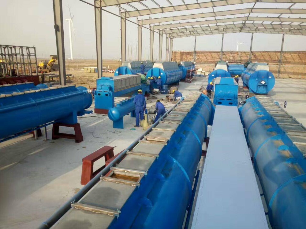 380v Chicken Waste Rendering Plant Blood Coil Dryer Long Service Life