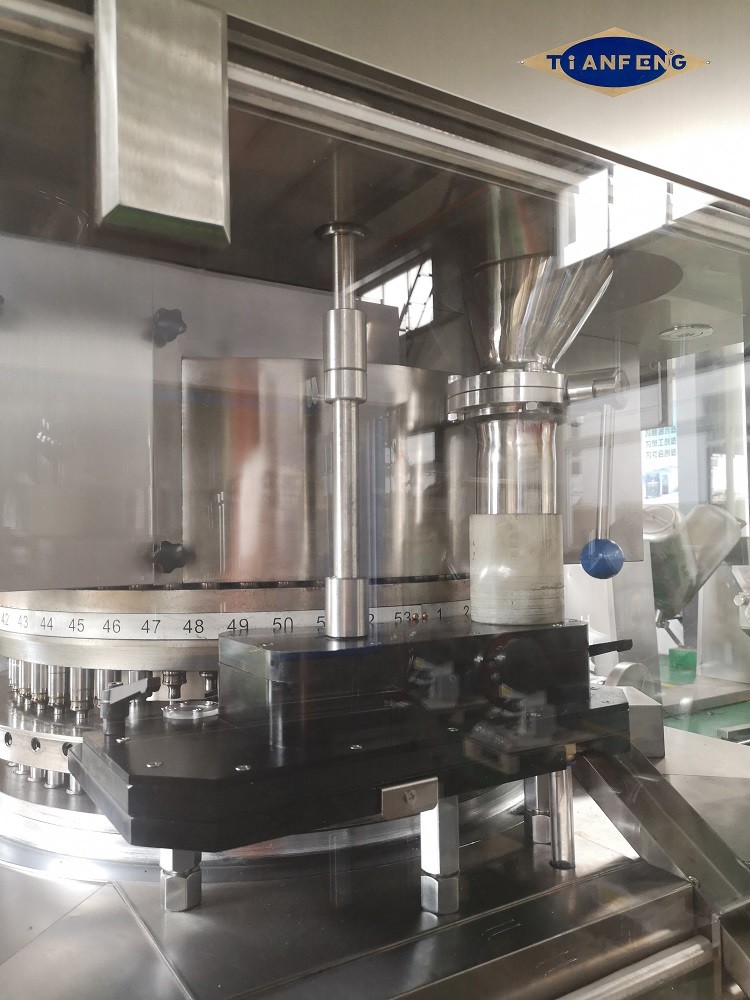 6mm Max Thickness Tablet Forming Machine With Alloy Steel Tooling HSZP55
