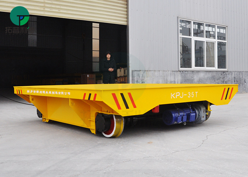 50 Ton Mold Industry Wire Coil Transport Open Die Handling Truck