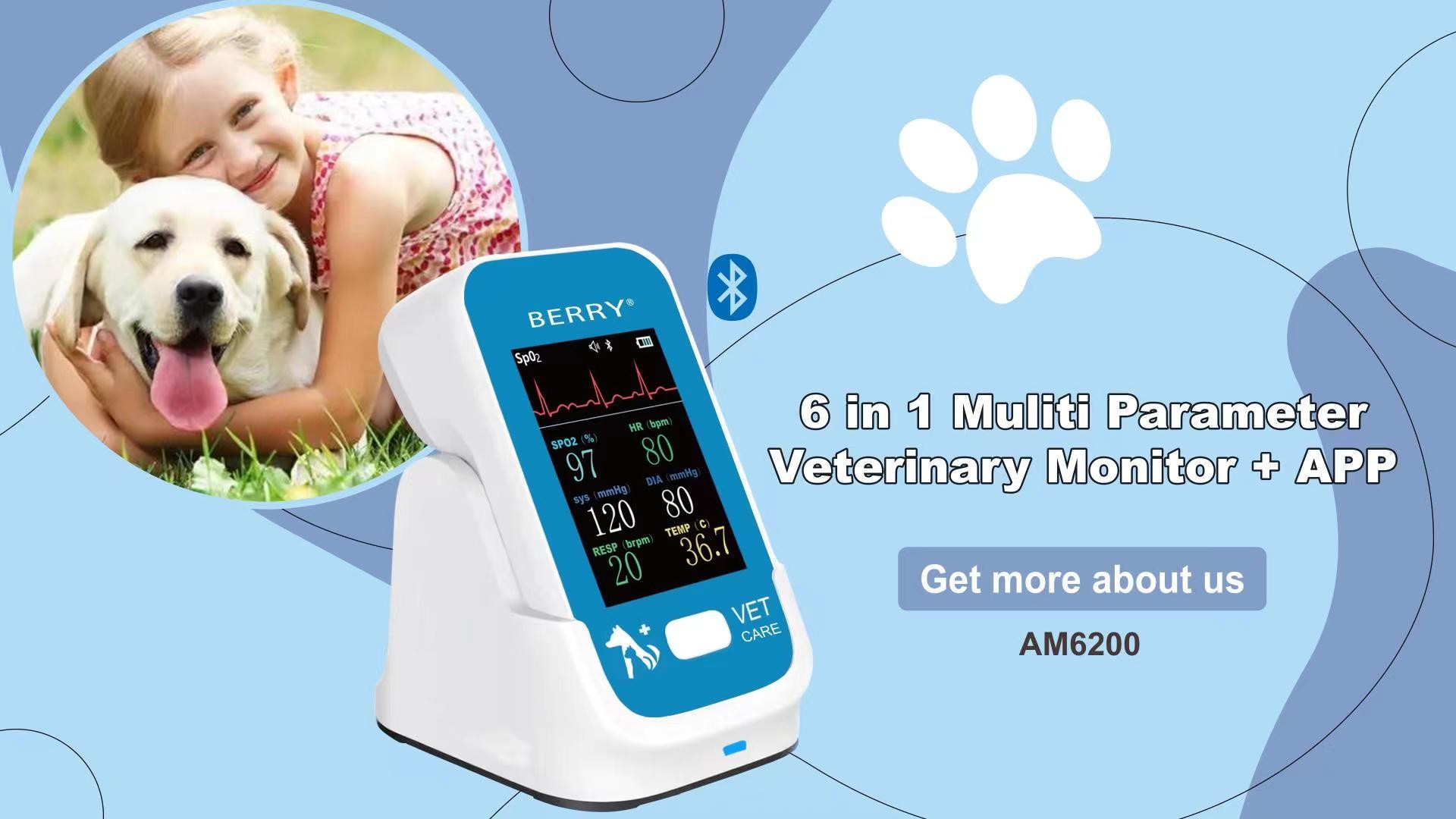 DC 12V Animal Monitoring System with -20°C~60°C Storage Temperature