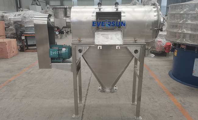 Battery Powder Sieving Centrifugal Sifter Screens Horizontal Air Flow Screen