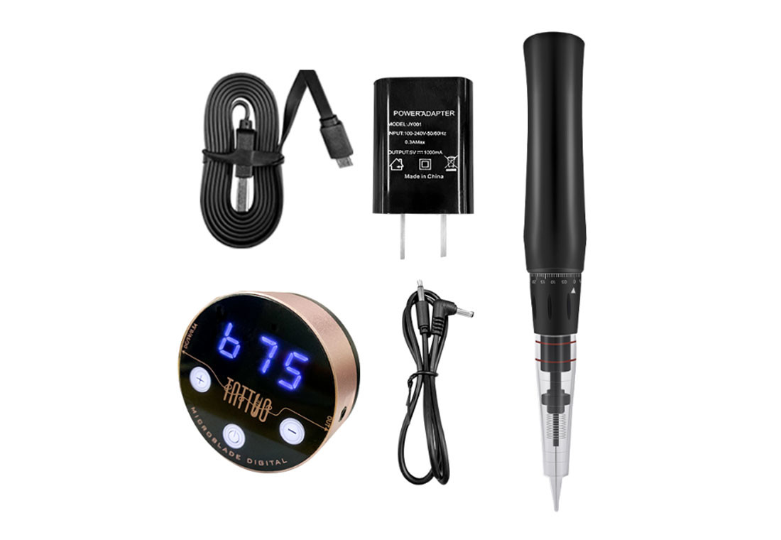 Professional Tattoo Machines Digital Semi Permanent Makeup Machine kit Digital Cosmetic Tattoo Gun