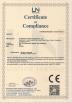 HJ AUTOMATIC CONTROL TECHNOLOGY CO., LTD Certifications