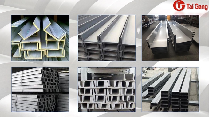 Pickled Polish Bright Stainless Steel C Section 301L 201 445