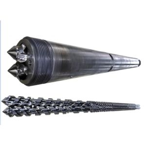Bimetallic Or Nitrided Parallel Twin Screw Barrel For Twin-Screw Extruder