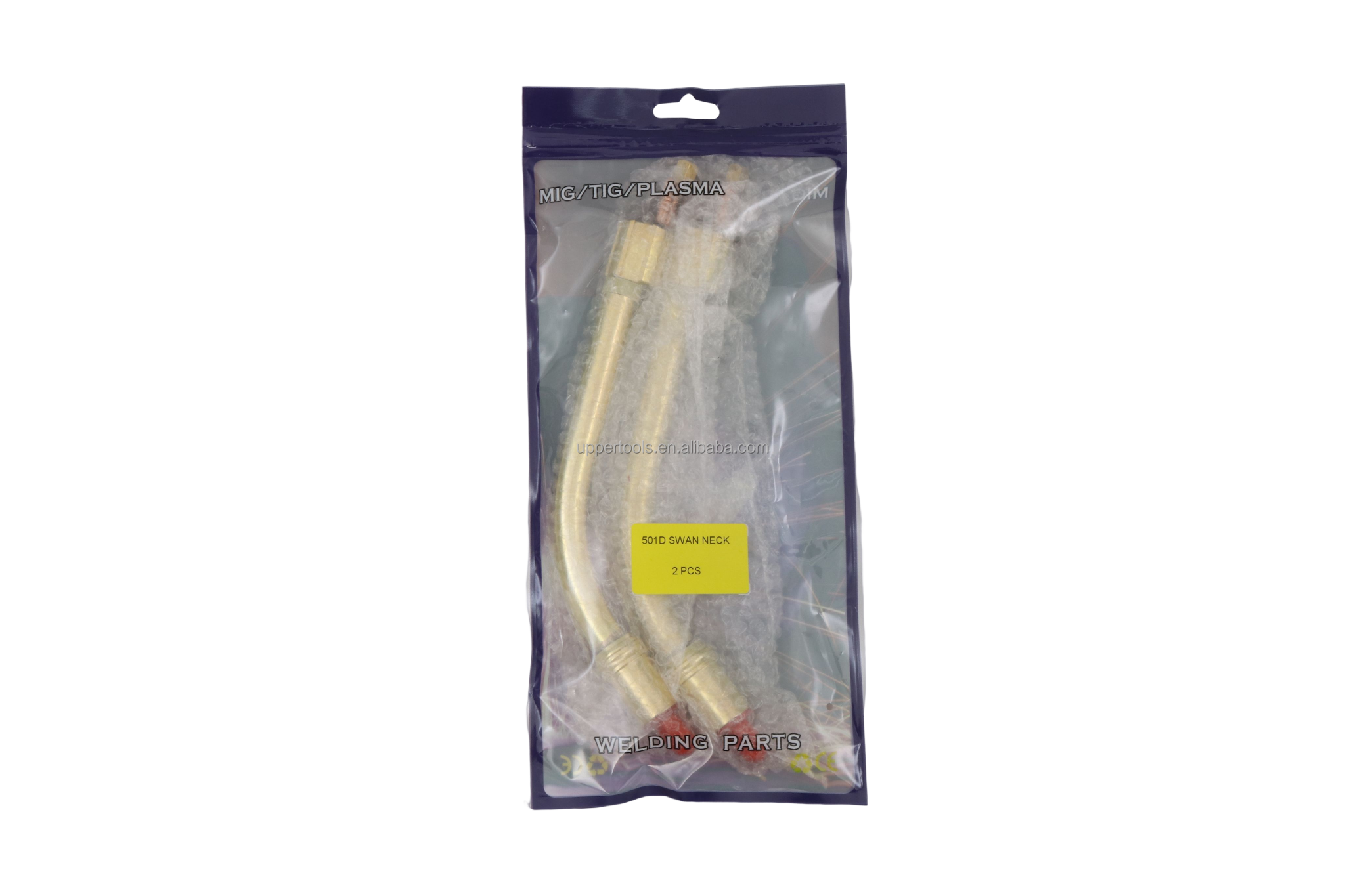 501D MIG Torch Contact Tips for Swan Neck MIG Welding Accessories Copper Material 0.05kg