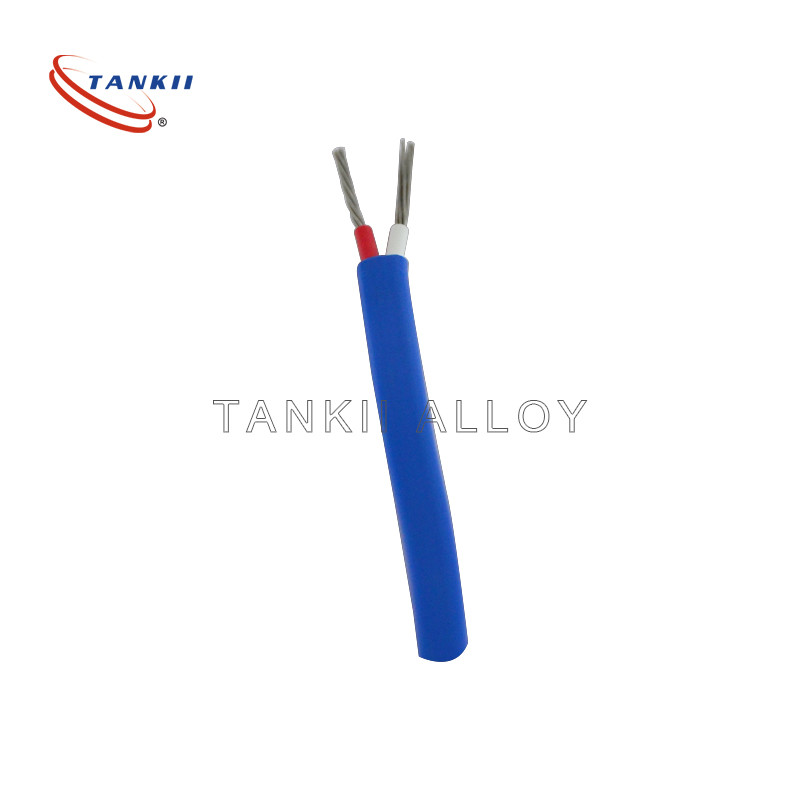 Fiberglass Insulated Thermocouple Extension Cable With 7/0.2mm Conductor For Connecting Sensor And Temperature Instrument