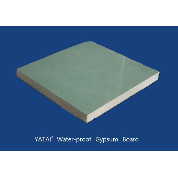 Quality Square Edge Waterproof Gypsum Board 13mm 18mm For Interior Wall for sale