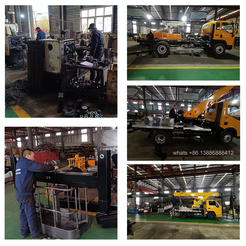 Factory Price Isuzu 45m Aerial Work Platform, Heavy-Duty Boom Lift for Wind Turbine & High-Rise Maintenance