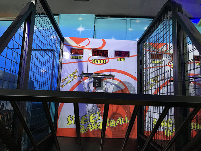 Normal Indoor Amusement Basketball Shooting Arcade Machine ,Easy To Move for Carnival