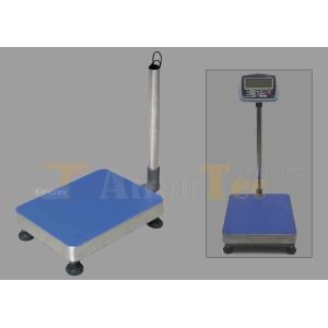 SS Column Welded Platform Weighing Scale 150kg With M12 Feet