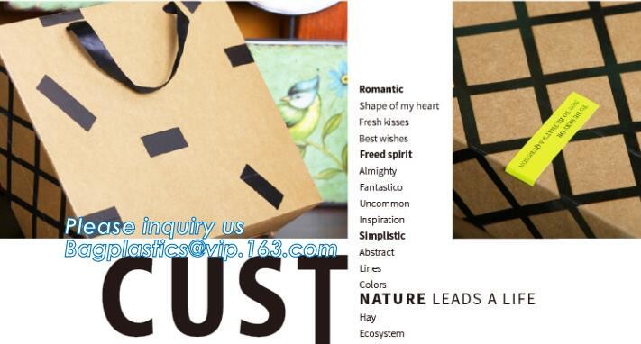 Flower carrier bag with different color customized pot plants kraft paper bag with handle,stamping logo fancy paper flow