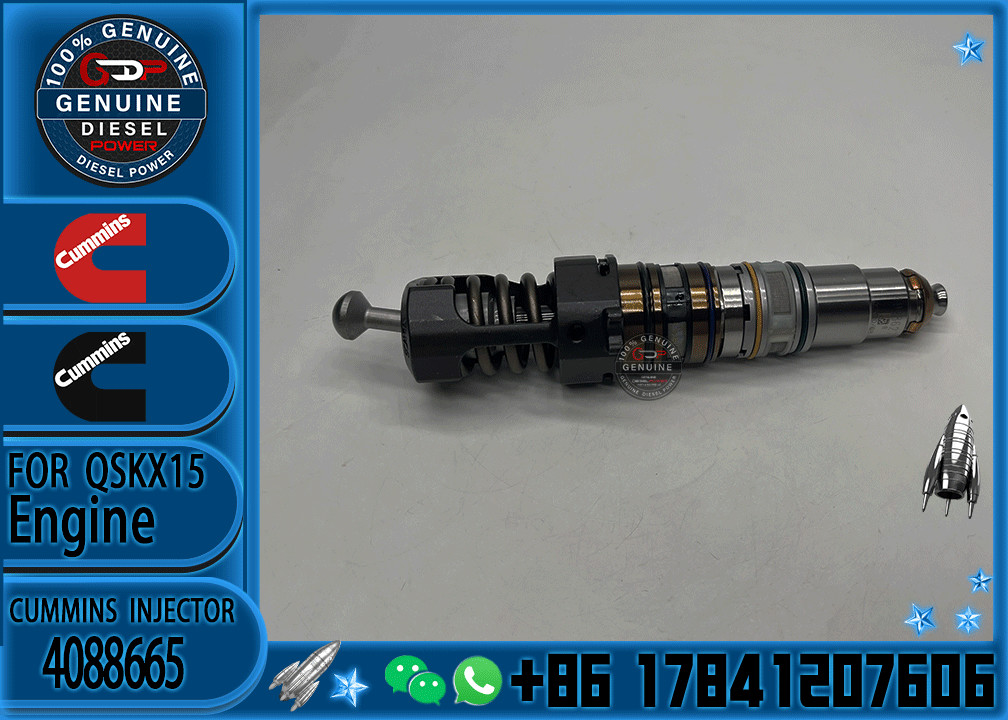 Common Rail Fuel Injector 4928260 4062569 4088665 4954434 4088327 For CUMMINS X15 Series
