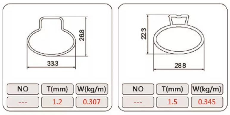 High Precision 50mm Diameter CNC Aluminium Alloy Profile Milling Parts Tube