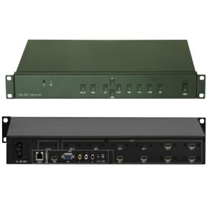 China 3x2 LCD Video Wall Controller With RS232 Control 1 Input 6 Output on sale China 3x2 LCD Video Wall Controller With RS232 Control 1 Input 6 Output on sale