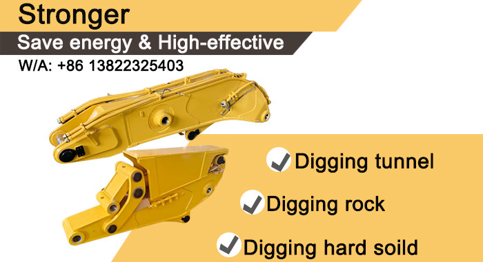 High Strength Q355B Excavator Tunnel Arm Customizable Excavator Boom Attachment