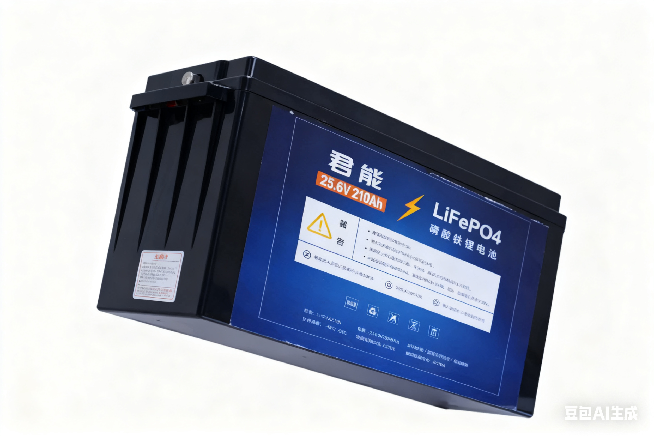 12.8V 200Ah Rechargeable LiFePO4 Battery for Solar System and RV with Deep Cycle