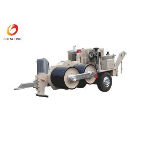 China Iso Stringing Pulling Machine Equipment Hydraulic Conductor Puller 400KN on sale