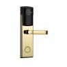 Buy cheap Intelligent RFID Hotel Door Locks Smart Card Golden Lock Low Battery Voltage from wholesalers