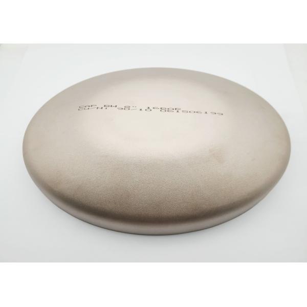 Cu-Ni 9010 8 Inch Duct Cap / Copper Pipe Fittings For Plumbing ISO 9001