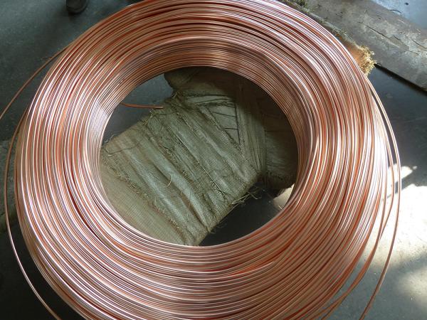 Coppered welded steel pipe / carbon steel tube for household refrigeration