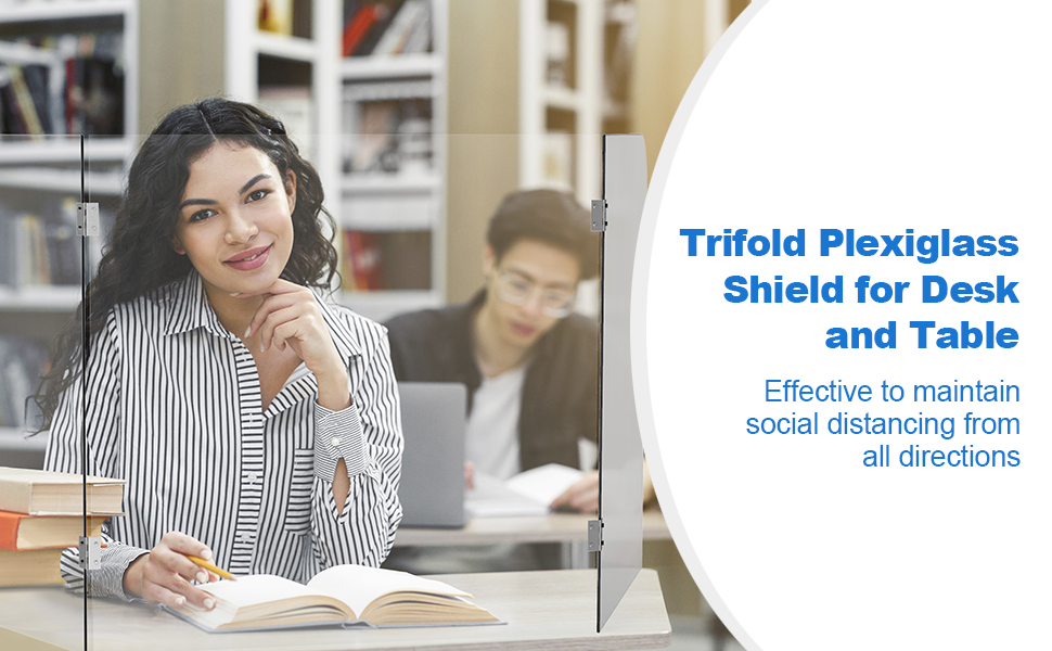 desk shields office