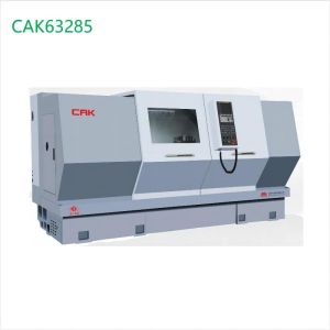 SMTCL CNC Lathe CAK63285 Flat bed CNC Lathe Machine 4 stations turret with Servo