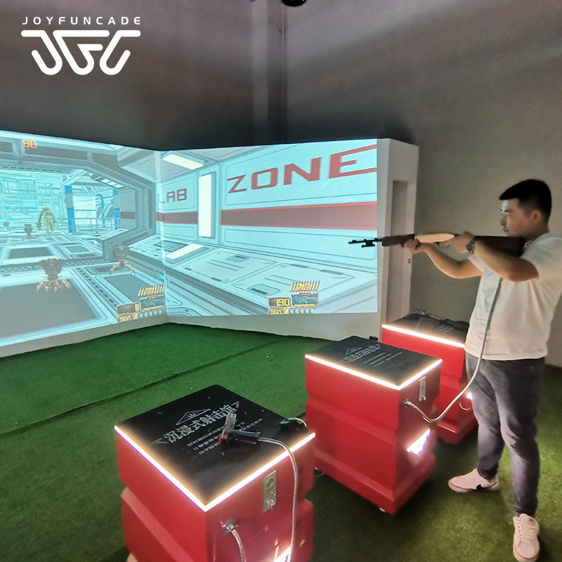  Arcade Shooting Simulator with 2mm Accuracy Gun Controller Manufactures