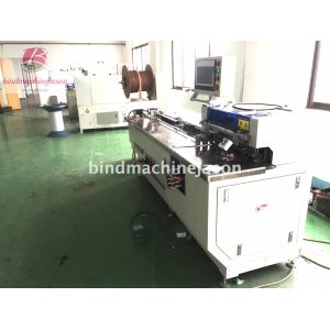 Double loop wire inserting machine with punching function PBW580 for calendar