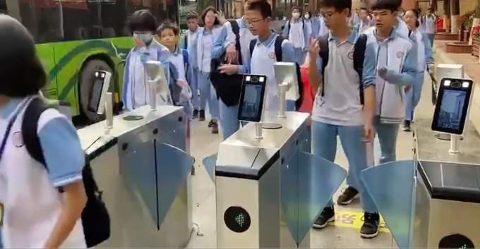 Flap Barrier Turnstile Gate Mechanism Retractable 3 Pairs Infrared Sensor Turboo