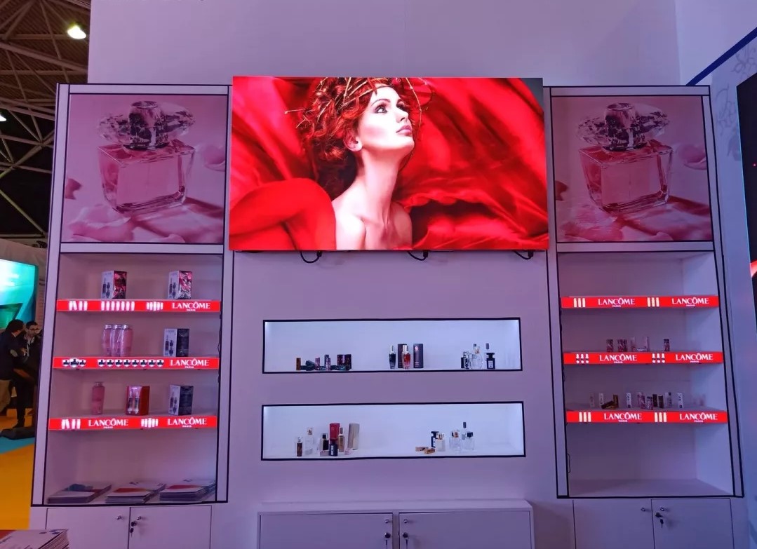3840Hz P1.25mm Creative LED Display COB Shelf Led Screen For Price Tag