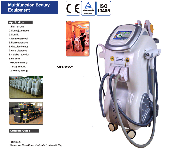 Beauty Salon IPL Laser Machine Hair Removal RF Skin Care Tattoo Removal