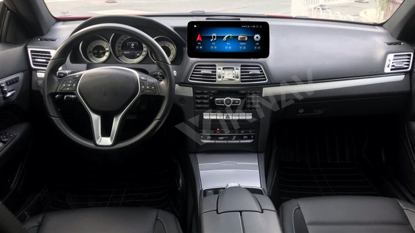 12.3inch android car radio for Mercedes BenzE Class W212 2009 2015 wireless carplay