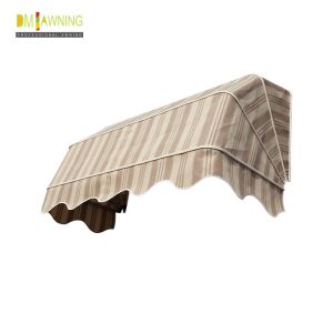 China Aluminium Retractable Window Awning Manual Sun Shade Canopy on sale