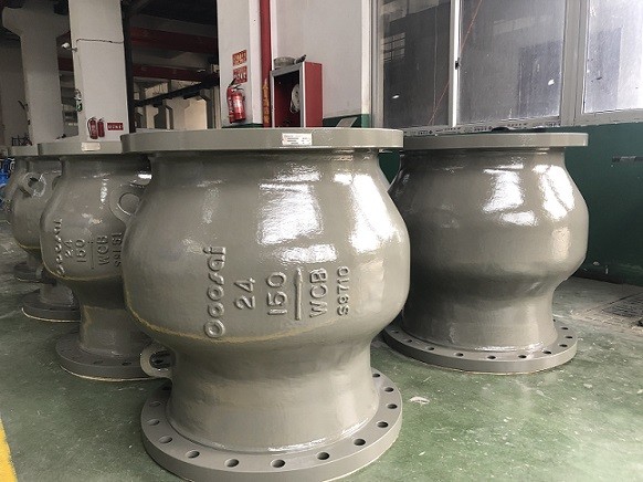 RF Connection Type 64 Inch 1500LB Axial Flow Check Valve