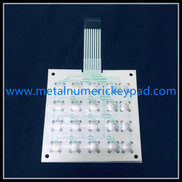  Thin Film Switch IP65 4x4 Matrix 50VDC Light Touch Keyboard Manufactures