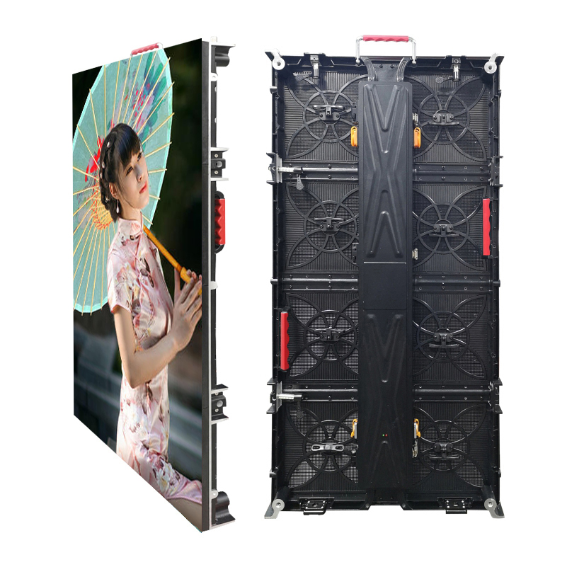1920Hz P4.81 High Brightness Led Screen 500x1000mm Hanging Led Display